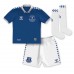 Everton Dwight McNeil #7 Dětské Oblečení Domácí Dres 2023-24 Krátkým Rukávem (+ trenýrky)